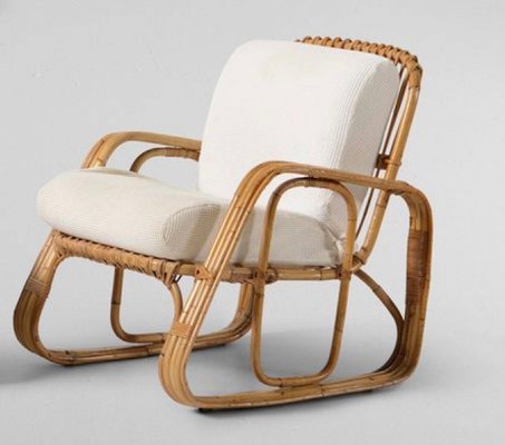 Vintage Italian Bamboo Chairs, 1970s, Set of 2-KKZ-2008317