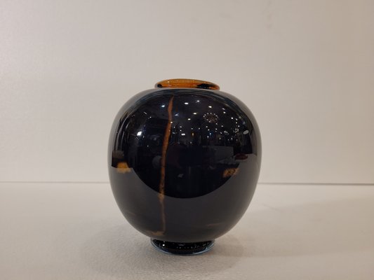 Vintage Italian Blown Glass Vase, 1970s-NUC-1767441