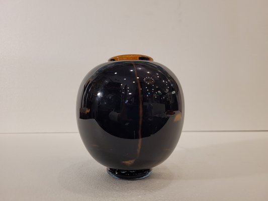 Vintage Italian Blown Glass Vase, 1970s-NUC-1767441