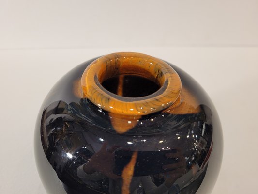 Vintage Italian Blown Glass Vase, 1970s-NUC-1767441