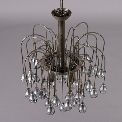 Vintage Italian Ceiling Lamp in Aluminium and Metal, 1970s-VMM-2033285