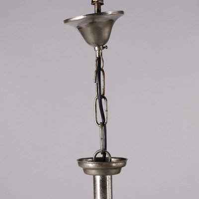 Vintage Italian Ceiling Lamp in Aluminium and Metal, 1970s-VMM-2033285