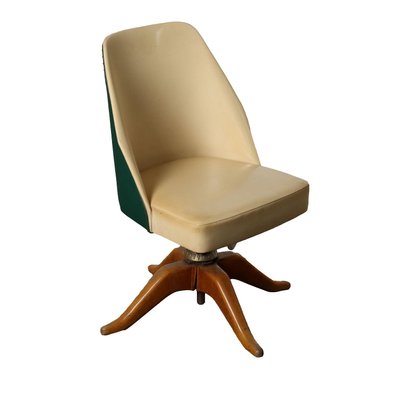 Vintage Italian Chair in Leatherette, 1950s-VMM-1808190