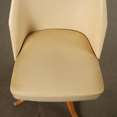 Vintage Italian Chair in Leatherette, 1950s-VMM-1808190