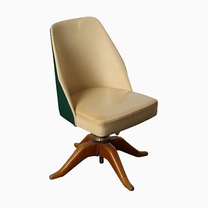 Vintage Italian Chair in Leatherette, 1950s-VMM-1808190