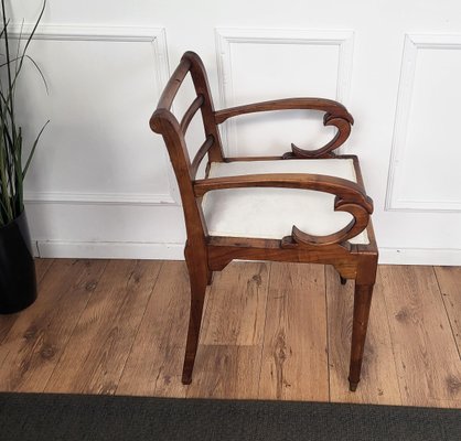 Vintage Italian Chair in Walnut, 1960s-EUP-1768077