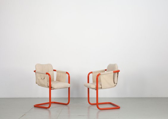 Vintage Italian Chairs, 1960s, Set of 2-AA-1819199