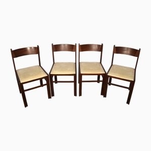 Vintage Italian Chairs, 1960s, Set of 4-AOL-1768528