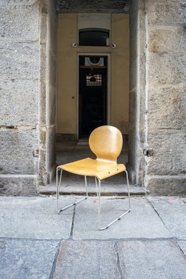 Vintage Italian Chairs by Tobia & Afra Scarpa, 1980s, Set of 4-VCV-1793886