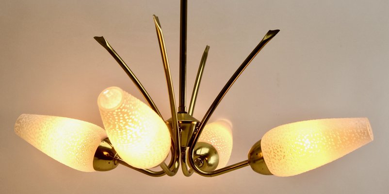 Vintage Italian Chandelier, 1950s-MJY-1148727