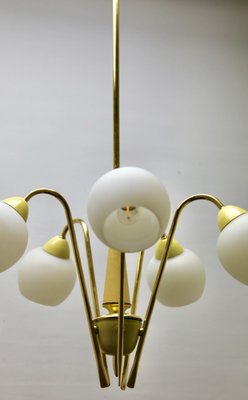 Vintage Italian Chandelier in the Style of Stilnovo, 1960s-MJY-1185726