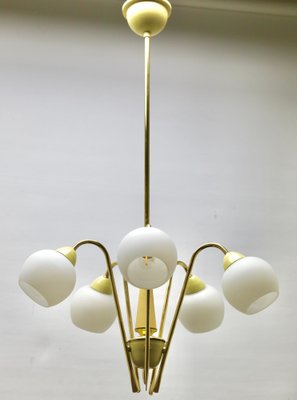 Vintage Italian Chandelier in the Style of Stilnovo, 1960s-MJY-1185726