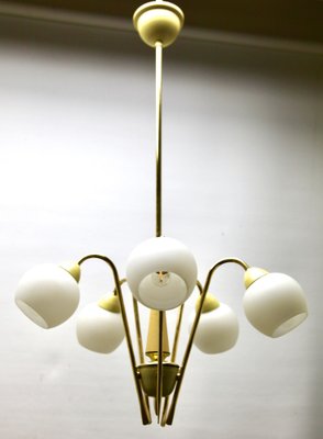 Vintage Italian Chandelier in the Style of Stilnovo, 1960s-MJY-1185726