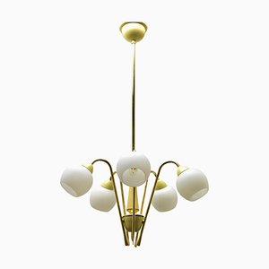 Vintage Italian Chandelier in the Style of Stilnovo, 1960s-MJY-1185726