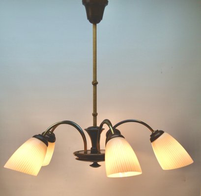 Vintage Italian Chandelier with Five Arms, 1960s-MJY-1148771