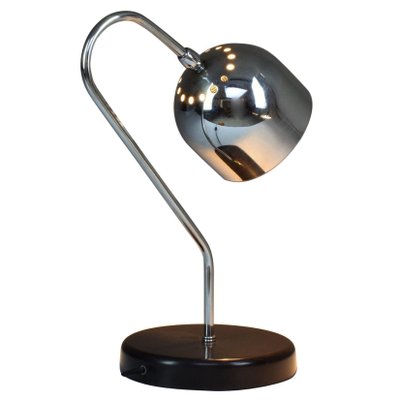 Vintage Italian Chrome Table Lamp, 1960s-GXL-692820