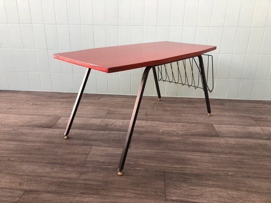 Vintage Italian Coffee Table in Metal, 1950s-FOV-1807174