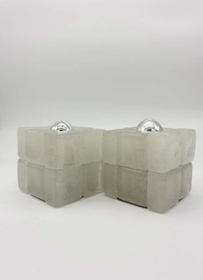 Vintage Italian Cubic Table Lamps from Poliarte, 1970s, Set of 2-PCO-1776619