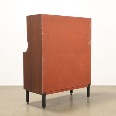 Vintage Italian Cupboard in Exotic Wood Veneer, 1960s-VMM-2023891