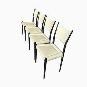 Vintage Italian Design Chairs, Set of 4-UCH-1224728