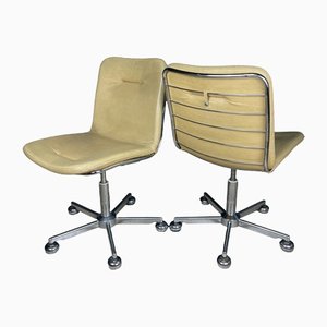 Vintage Italian Desk Chairs, Italy, 1970s, Set of 2-WQC-1352746