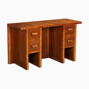 Vintage Italian Desk in Walnut, 1940s-VMM-2033324