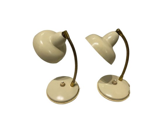 Vintage Italian Desk Lamps, 1960s, Set of 2-JJC-1417796