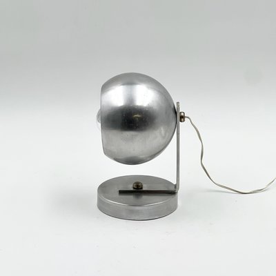 Vintage Italian Eyeball Table Lamp in Aluminium, 1960s-YSC-2027824