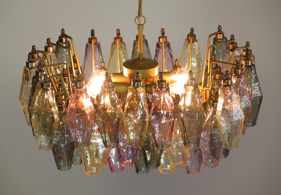 Vintage Italian Glass Chandelier by Carlo Scarpa, 1978-FHZ-656638