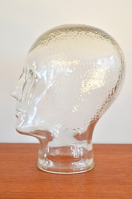 Vintage Italian Glass Head, 1960s-OV-628228