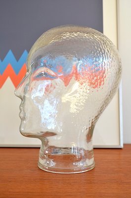 Vintage Italian Glass Head, 1960s-OV-628228