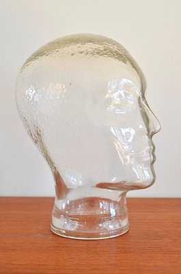 Vintage Italian Glass Head, 1960s-OV-628228