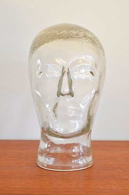 Vintage Italian Glass Head, 1960s-OV-628228