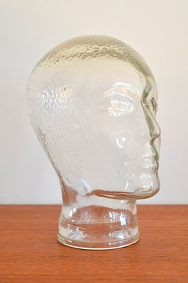 Vintage Italian Glass Head, 1960s-OV-628228