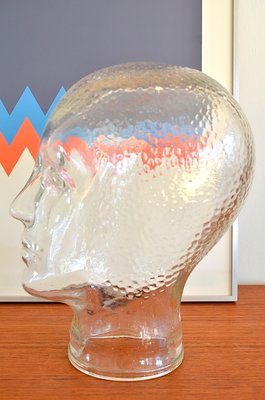 Vintage Italian Glass Head, 1960s-OV-628228