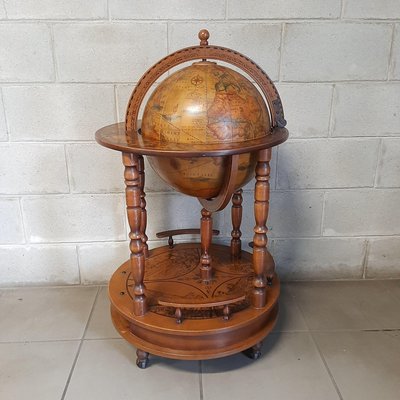 Vintage Italian Globe Mobile Bar, 1960-PWG-2024686