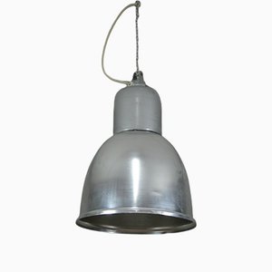 Vintage Italian Industrial Aluminum and Metal Lamp, 1970s-QZZ-1126362