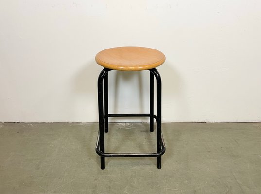 Vintage Italian Industrial Stool, 1970s-CGF-1167562