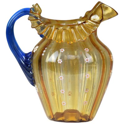 Vintage Italian Liberty Style Murano Pitcher-GXL-725046