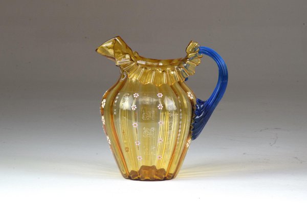 Vintage Italian Liberty Style Murano Pitcher-GXL-725046