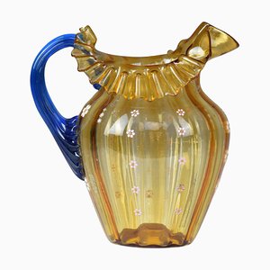 Vintage Italian Liberty Style Murano Pitcher-GXL-725046