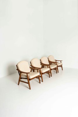 Vintage Italian Lounge Chairs, 1970s, Set of 4-UQV-1322949