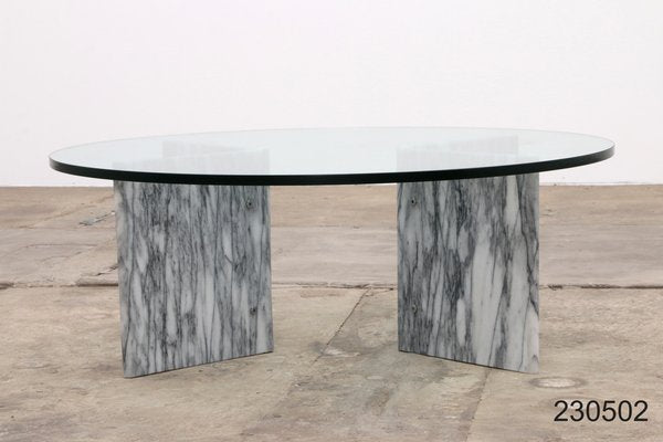 Vintage Italian Marble Coffee Table, 1970s-EZZ-1739940