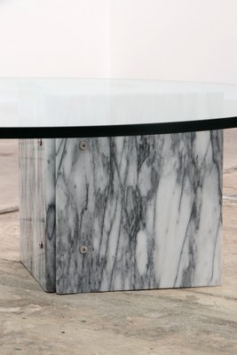 Vintage Italian Marble Coffee Table, 1970s-EZZ-1739940