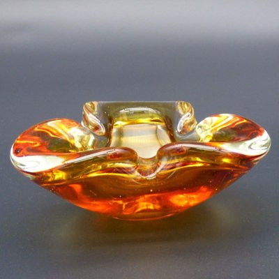 Vintage Italian Murano Glass Ashtray-WK-1152835