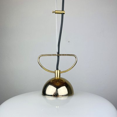 Vintage Italian Murano Glass Ceiling Lamp, 1970s-WQC-891621