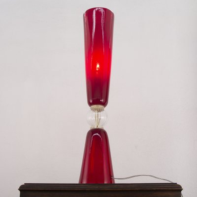 Vintage Italian Murano Glass Lamp, 1980s-MPO-1769711