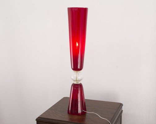 Vintage Italian Murano Glass Lamp, 1980s-MPO-1769711