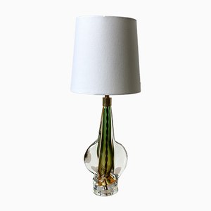 Vintage Italian Murano Glass Table Lamp, 1970s-ARN-555011