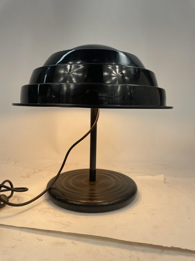 Vintage Italian Mushroom Table Lamp by Harveiluce Iguzzini, 1970s